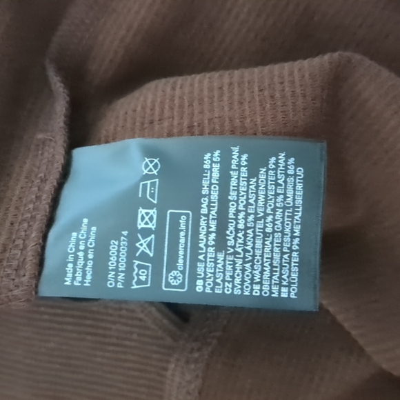 NWT H&M Divided Brown midi skirt - Picture 6 of 6